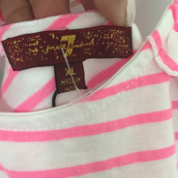 7 for all mankind size XL striped top - Picture 7 of 8